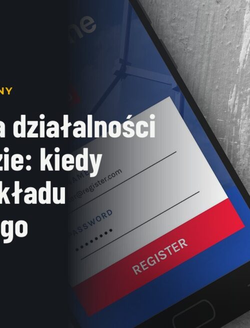 Rejestracja działalności w sanepidzie: kiedy dotyczy zakładu spożywczego